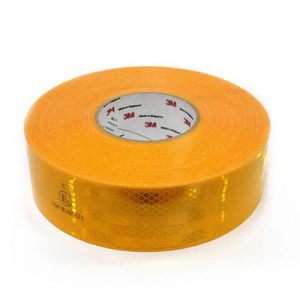 orange conspicuity tape 50mm